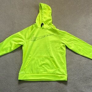 Men’s neon Nike hoodie